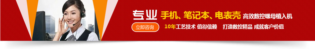 高效數(shù)控螺母植入機